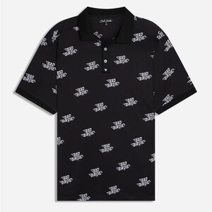 Bad Birdie Men's Black Polo Shirt